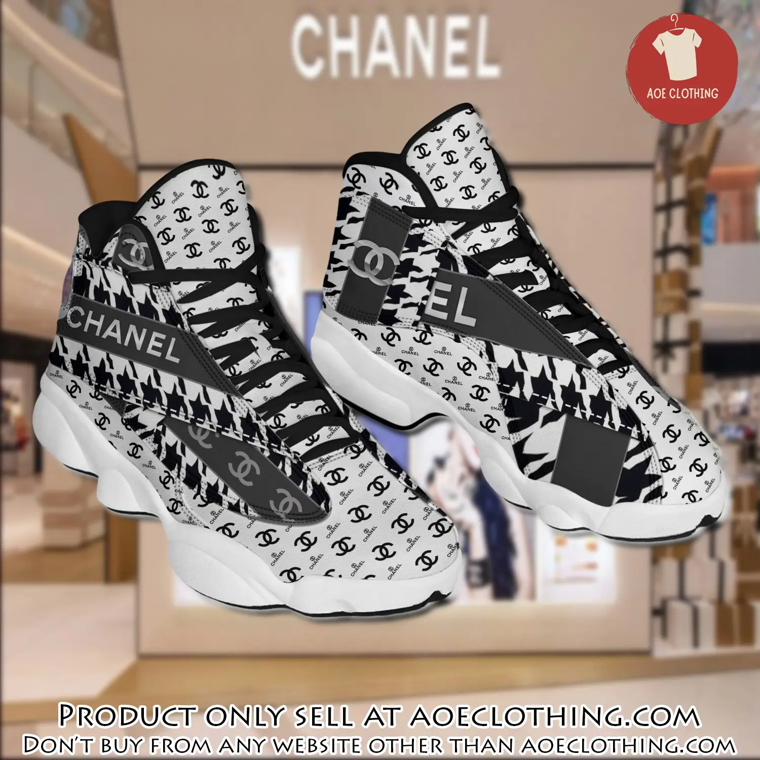 Chanel air jordan 13 sneaker d2303 jd14033 aoe0524361